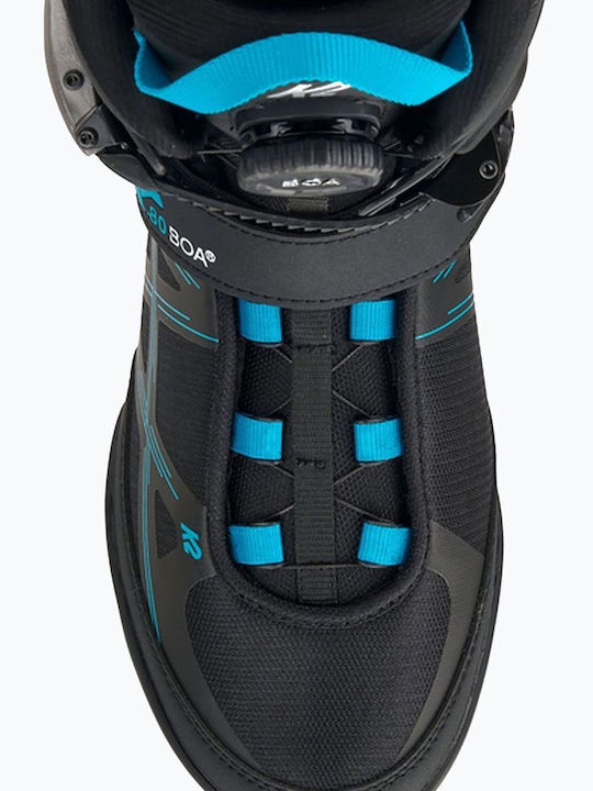 K2 F.I.T 80 Inline Rollers Μαύρα Ενηλίκων