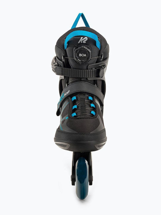 K2 F.I.T 80 Inline Rollers Μαύρα Ενηλίκων