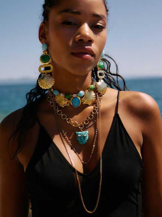 Kaleido Saudade Choker Επιχρυσωμένο