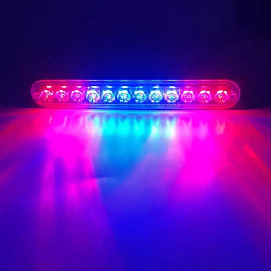 Notfall-Autolichter LED 12 / 24V Wasserdicht mit Roter Beleuchtung