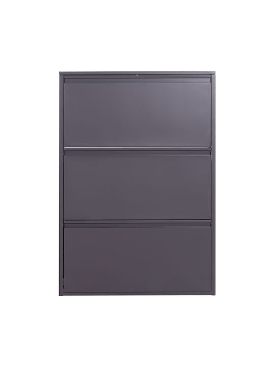 Organizator Metalic Pentru Pantofi Stark 71x15x103cm