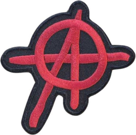 Woven Iron On Embroidered Fabric Sign Sewing Supplies 8.5x3cm