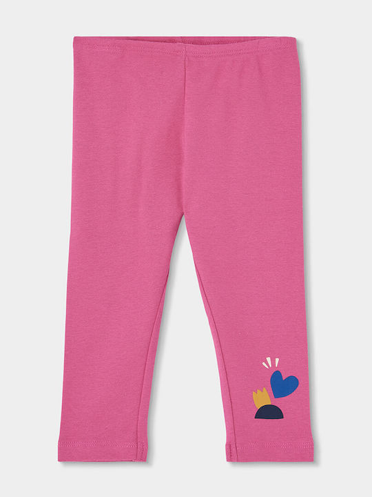 Kids Sweatpants Set Fuchsia