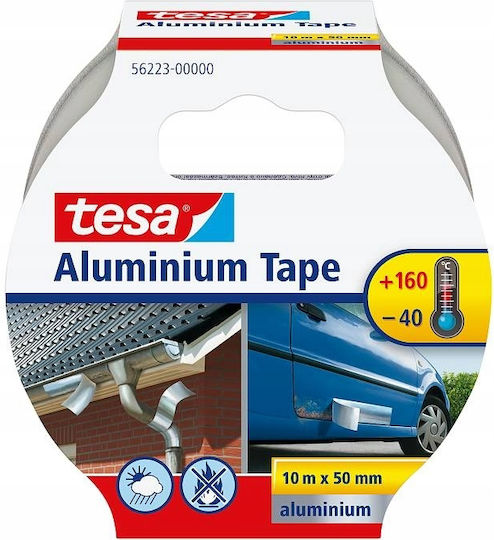 Tesa Self-Adhesive Aluminum Tape Gray 50mmx10m 1pcs