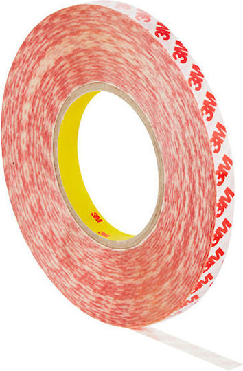 3M Double Coated Tape Self-Adhesive Double-Sided Tape Transparent 12mmx50m 1pcs