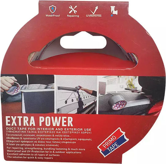 Primo Extra Power Самозалепваща Лента за тъкани Сив 48ммx10м 1бр