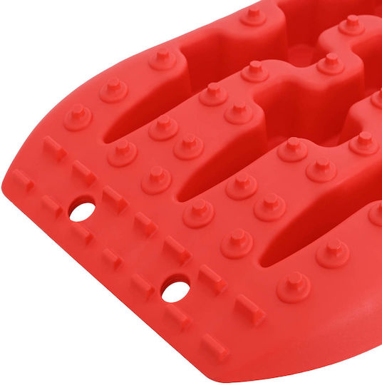 Vidaxl Πίνακας Πρόσφυσης 2 Pcs Κόκκινο 106 X 30,5 X 7 Εκ