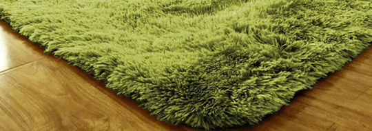 Dywan Living Room Shaggy 200x300 Green Uniwersalny