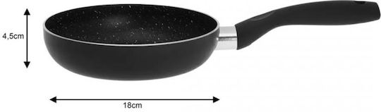 KING Hoff Marmo Aluminum Pan with Stone Interior Coating 18cm