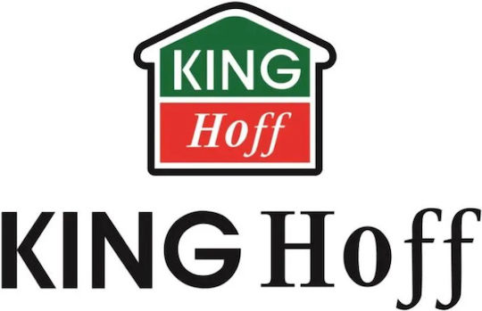 KING Hoff Гранитен Дървен Тиган от Алуминий с Вътрешно Покритие от Камък 24см