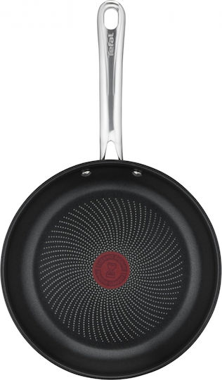 Tefal Hibiscus Τηγάνι από Ατσάλι με Αντικολλητική Επίστρωση 24cm