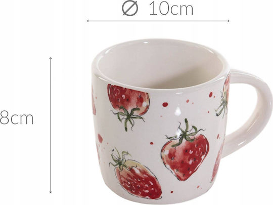 Boltze Mug Ceramic Red 450ml