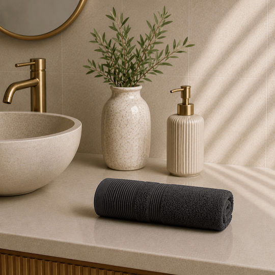 Sidirela Χεριών 30x50εκ. Black Βάρους 600gr/m²