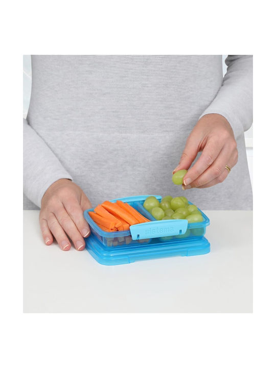 Sistema Lunchbox Kunststoff Blau 350ml 1Stück