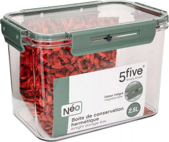 5Five Plastic Lunch Box Transparent 350ml