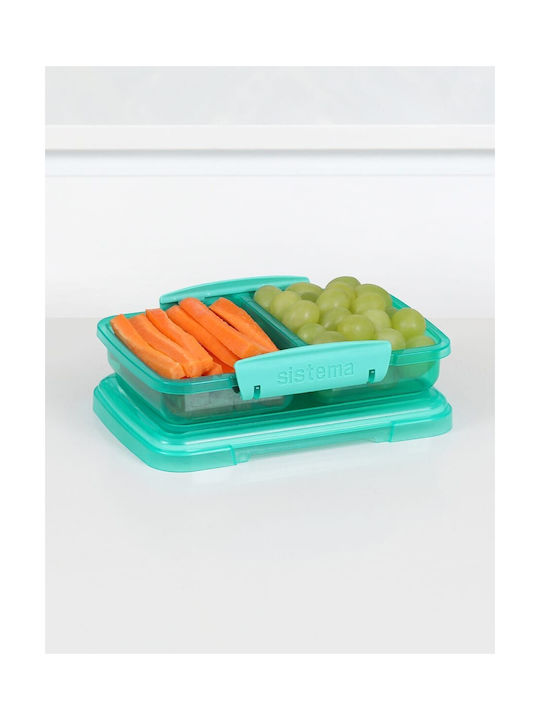 Sistema Lunchbox Kunststoff Blau 350ml 1Stück