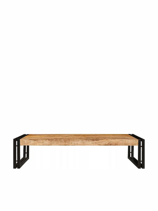 vidaXL Επιδαπέδια Ραφιέρα Μπάνιου Ξύλινη 100x50x23cm Καφέ