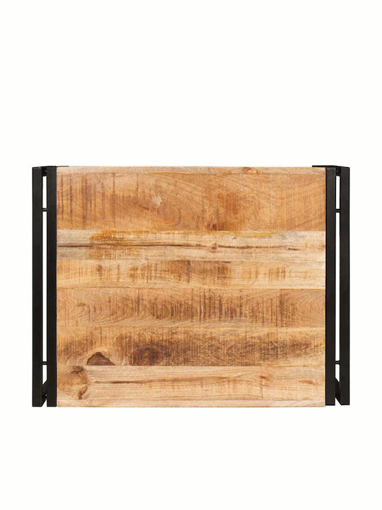 vidaXL Επιδαπέδια Ραφιέρα Μπάνιου Ξύλινη 65x50x23cm Καφέ