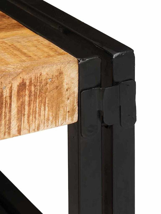 vidaXL Επιδαπέδια Ραφιέρα Μπάνιου Ξύλινη 65x50x23cm Καφέ