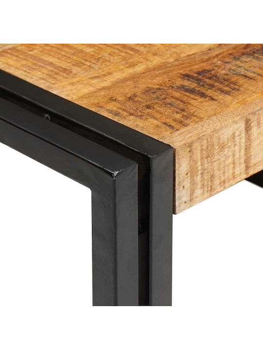 vidaXL Επιδαπέδια Ραφιέρα Μπάνιου Ξύλινη 65x50x23cm Καφέ