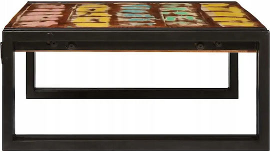 vidaXL Floor Bathroom Shelf Wooden 65x50x23cm Brown