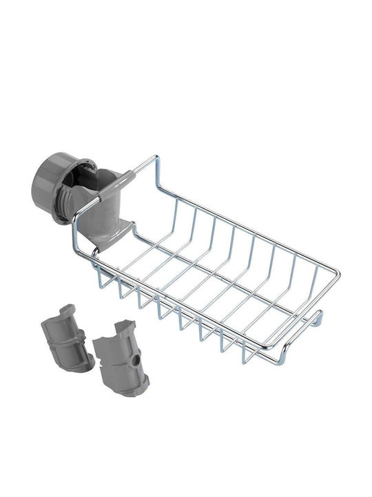 Wenko Wall Mounted Bathroom Shelf Metallic Silver