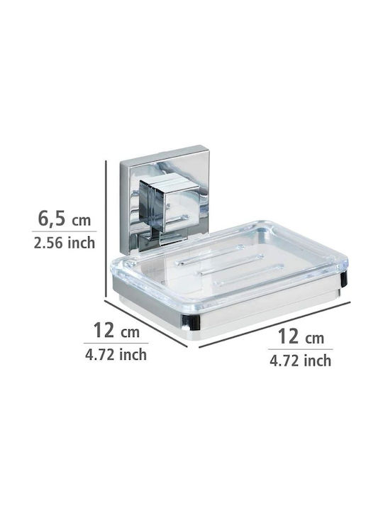 Wenko Wall-mounted Soap Dish Plastic Transparent