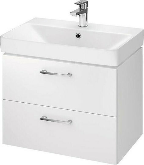 Cersanit Lara Mille Πάγκος με Νιπτήρα Μ60xΒ46xΥ37cm Λευκός Cersanit Lara Mille Πάγκος με Νιπτήρα Μ60xΒ46xΥ37cm Λευκός
