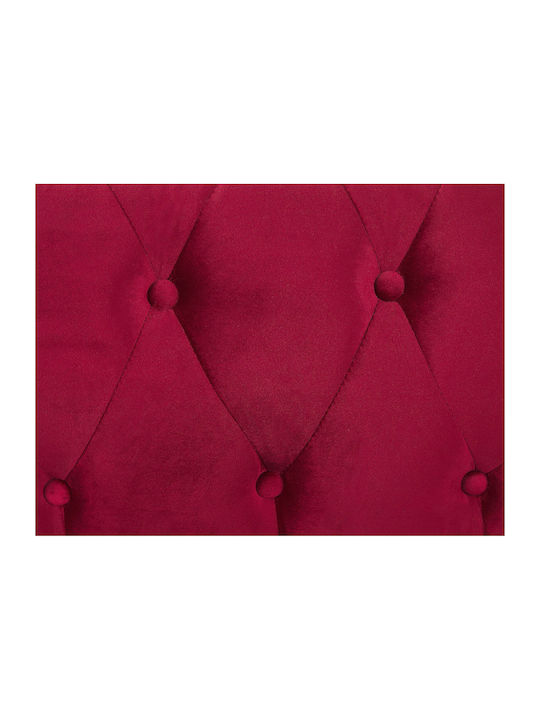 Velvet Armchair Red 110x75x70cm
