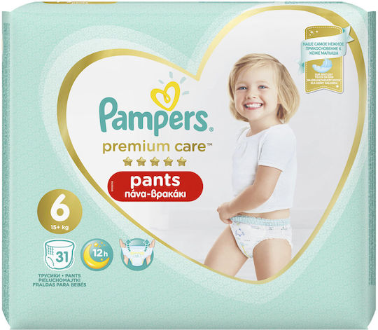 Pampers Diaper Pants Premium Care No. 6 for 15+kg 31pcs