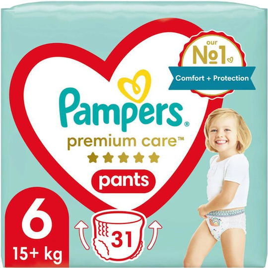 Pampers Diaper Pants Premium Care No. 6 for 15+kg 31pcs