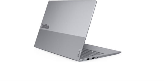 Lenovo ThinkBook 14 G9 IRL 14" IPS FHD+ (Core 5-210H/8GB/512GB SSD/Без операционна система) Арктично сиво (Английски (САЩ) клавиатура)