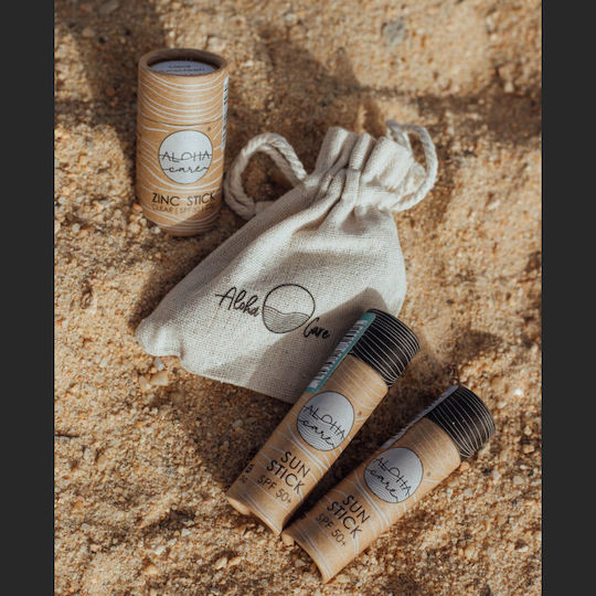 Aloha Care Sonnencreme Stick Wasserdicht Gesicht Körper mit Farbe Baleal Bronze Dunkel Beige 20gr