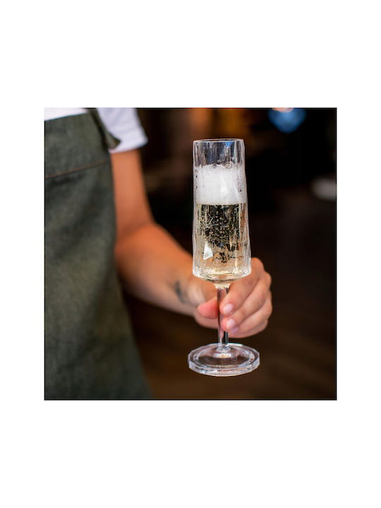 Koziol Glas Champagner aus Glas Kelch 100ml