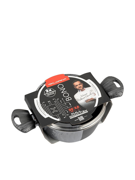 Florina Bono Deep Pot Made of Aluminum 2.5L / 20cm