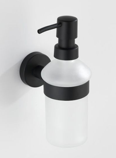 Wenko Spender Glas Schwarz