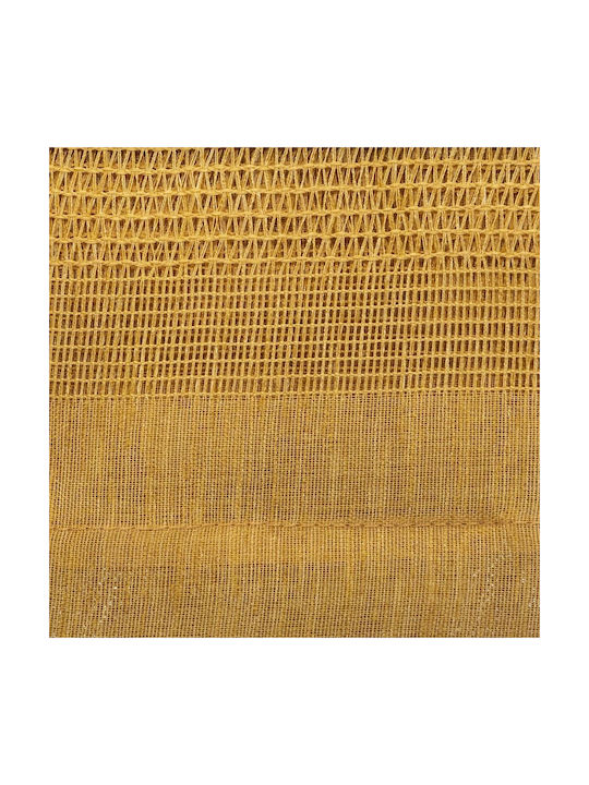 Atmosphera Κουρτίνα με Τρουκς Sab Κίτρινη 140x240εκ.