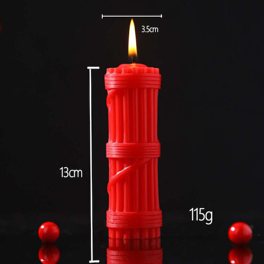 Candle Light Red Soy Candle