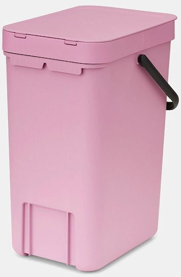 Brabantia Brabantia Mülleimer Sort & Go Kunststoff Rosa 12lt