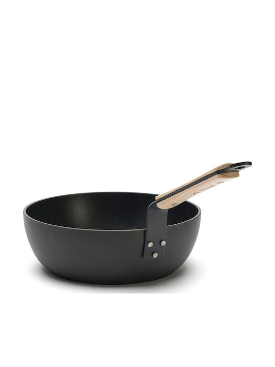 De Buyer Milk Pot Aluminum 24cm