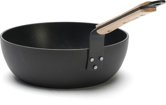 De Buyer Milk Pot Aluminum 24cm