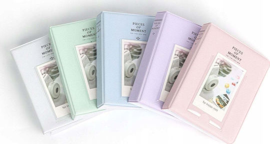 Photo Album Instant Love 64 Pcs Fujifilm Instax Mini 12 11 40 9 8 7s Evo Liplay Link 2 Se Pastel Pink