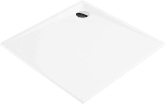Deante Square Acrylic Shower White 80x80cm