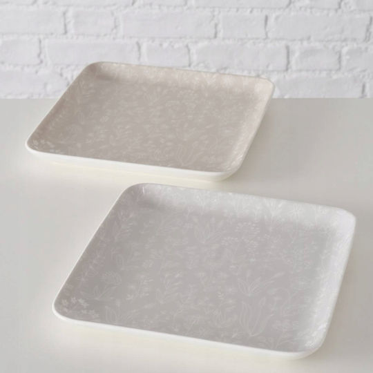 Boltze Πιάτο Ρηχό Τετράγωνο 22x22cm