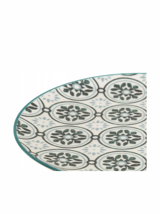 Secret de Gourmet Plate Desert Green with Diameter 22.5cm