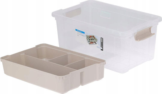 Plastic Storage Box with Lid 9lt