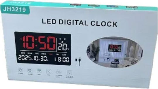 Digital LED Clock Calendar Date & Temperature Jh3219 Digital LED Clock Calendar Date & Temperature Jh3219
