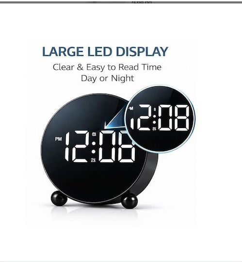 Масов Дигитален Часовник LED с Будилник HL-8895