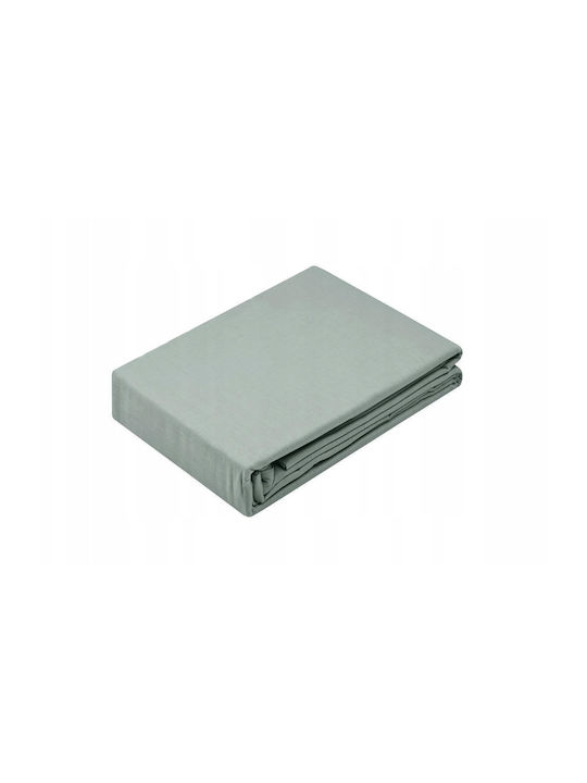 Sheet Super-Double with Elastic 160x200+30cm. S-F Horizon Opaline