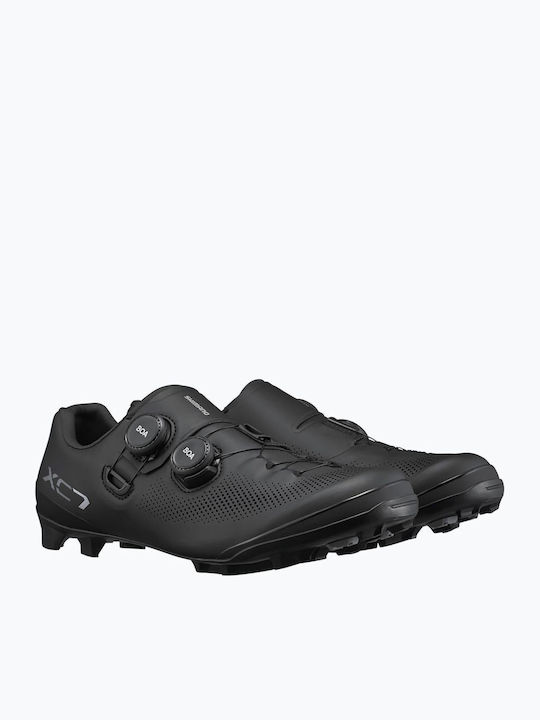Shimano Ανδρικά Χαμηλά Παπούτσια Ποδηλασίας Βουνού Μαύρα